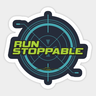 RunStoppable Sticker